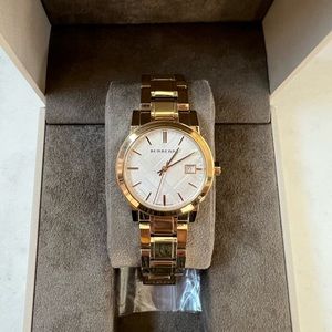 Burberry The City Women’s Watch BU9103 | Gold Tone